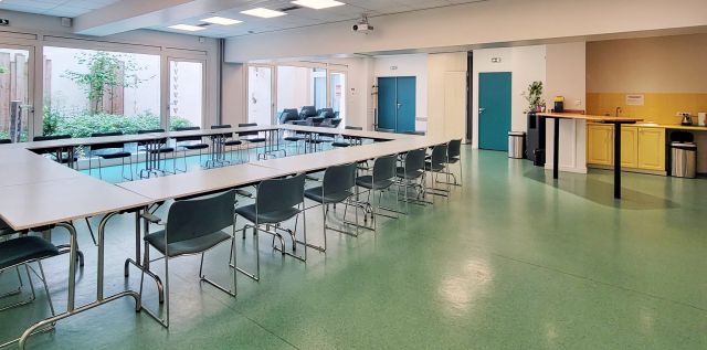 Photo de la salle du rez de chaussée