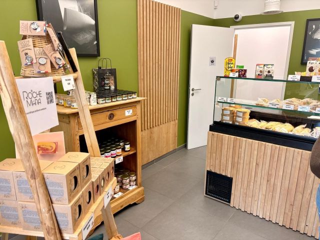 Entrée de la boutique
