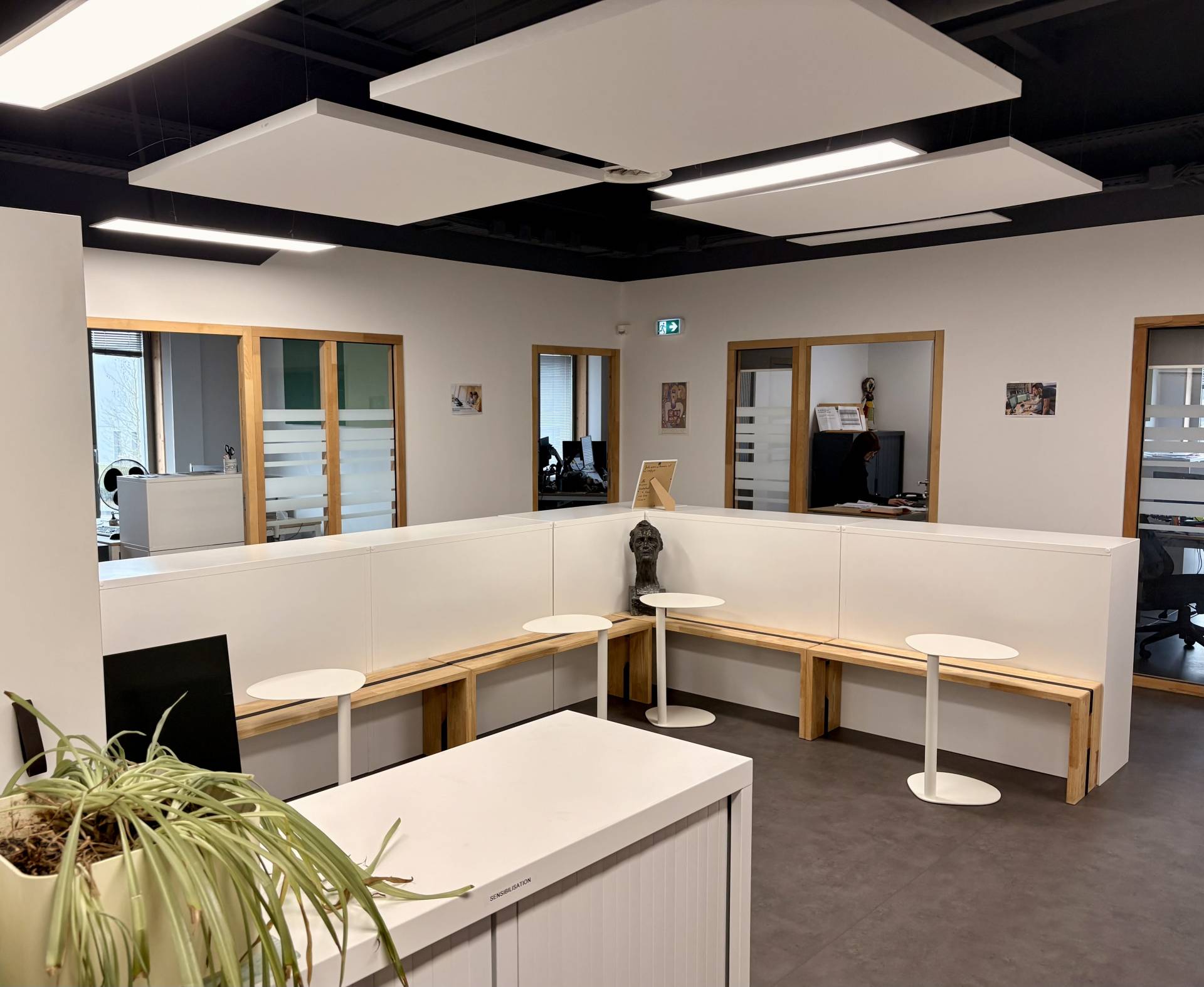 Intérieur du bâtiment